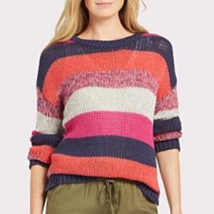 STITCHES & STRIPES Woman's Oversized Sweater,size S